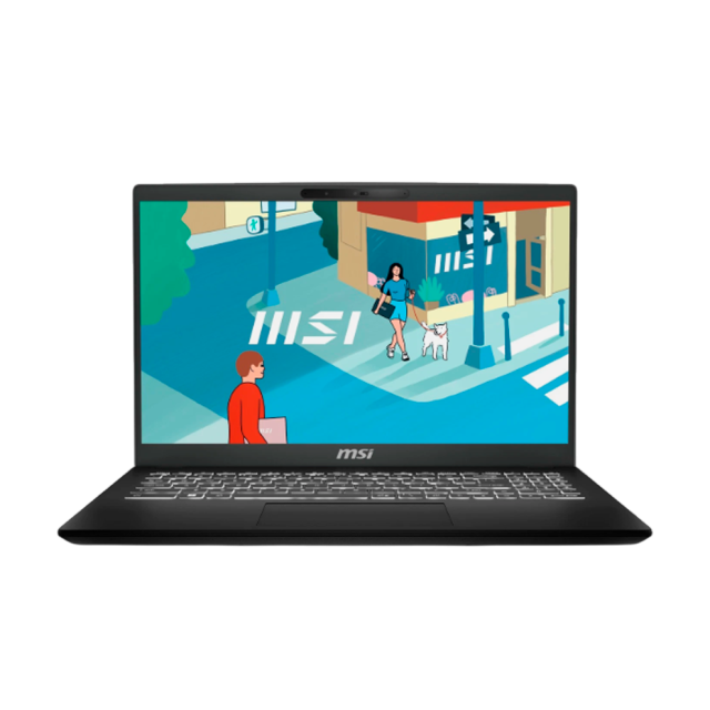 Ноутбук MSI Modern 15 B13M (Intel Core i9 13900H/15.6" 1920x1080/32Gb/1Tb SSD/Intel Iris Xe Graphics/Wi-Fi/Bluetooth/Win 11 Home) Черный - фото